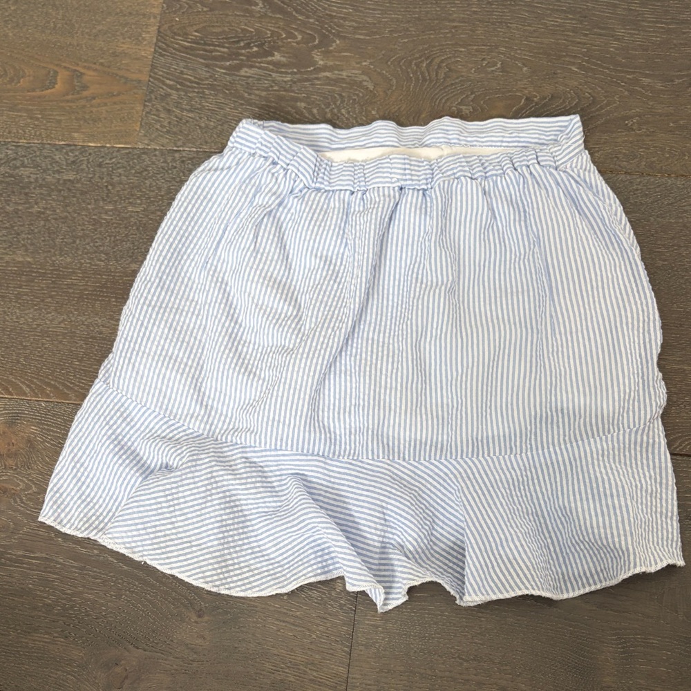 Blue Striped Women's Skirt